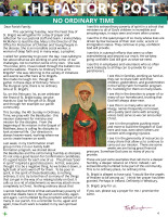 February 1, 2026 - No Ordinary Time