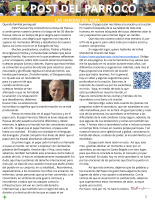 12 de abril de 2026 - Las heridas del Papa
