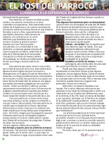 14 de diciembre de 2025 - Llamados a la esperanza en el silencio