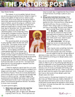December 14, 2025 - Called to Hope in Silence