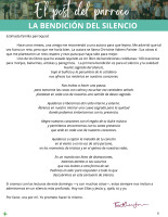 9 de agosto de 2026 - La bendición del silencio